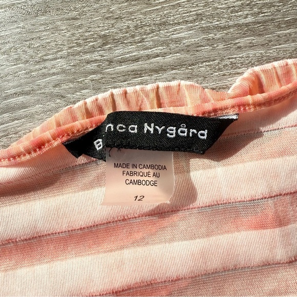 Bianca Nygard Sleeveless Ombre Tiered Ruffled Tunic Mini Dress - Picture 5 of 13